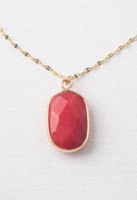 Load image into Gallery viewer, Berry Stone Necklace