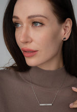 Load image into Gallery viewer, Silver Leaf Studs