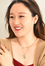 Load image into Gallery viewer, Trinity Turquoise Necklace