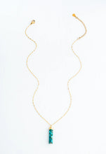Load image into Gallery viewer, Turquoise Pillar Necklace