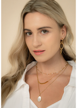 Load image into Gallery viewer, Always Gold Bar Necklace