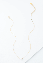 Load image into Gallery viewer, Gold Pearl Necklace