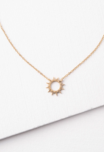 Load image into Gallery viewer, Gold Sunburst Necklace