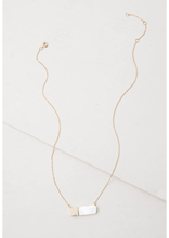 Load image into Gallery viewer, Light and Gold Mother of Pearl Necklace