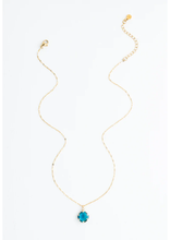 Load image into Gallery viewer, Sapphire Glass Necklace