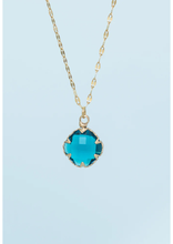 Load image into Gallery viewer, Sapphire Glass Necklace