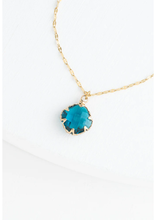 Load image into Gallery viewer, Sapphire Glass Necklace
