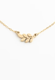 Gold Leaf Necklace