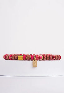 Scarlet Beaded Bracelet