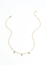 Load image into Gallery viewer, Trinity Turquoise Necklace
