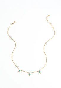 Trinity Turquoise Necklace