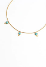 Load image into Gallery viewer, Trinity Turquoise Necklace
