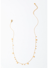 Load image into Gallery viewer, Gold Confetti Necklace
