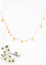 Load image into Gallery viewer, Gold Confetti Necklace
