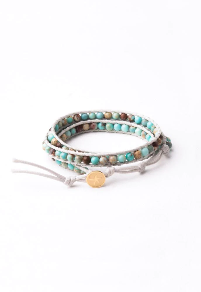 Turquoise Wrap Bracelet